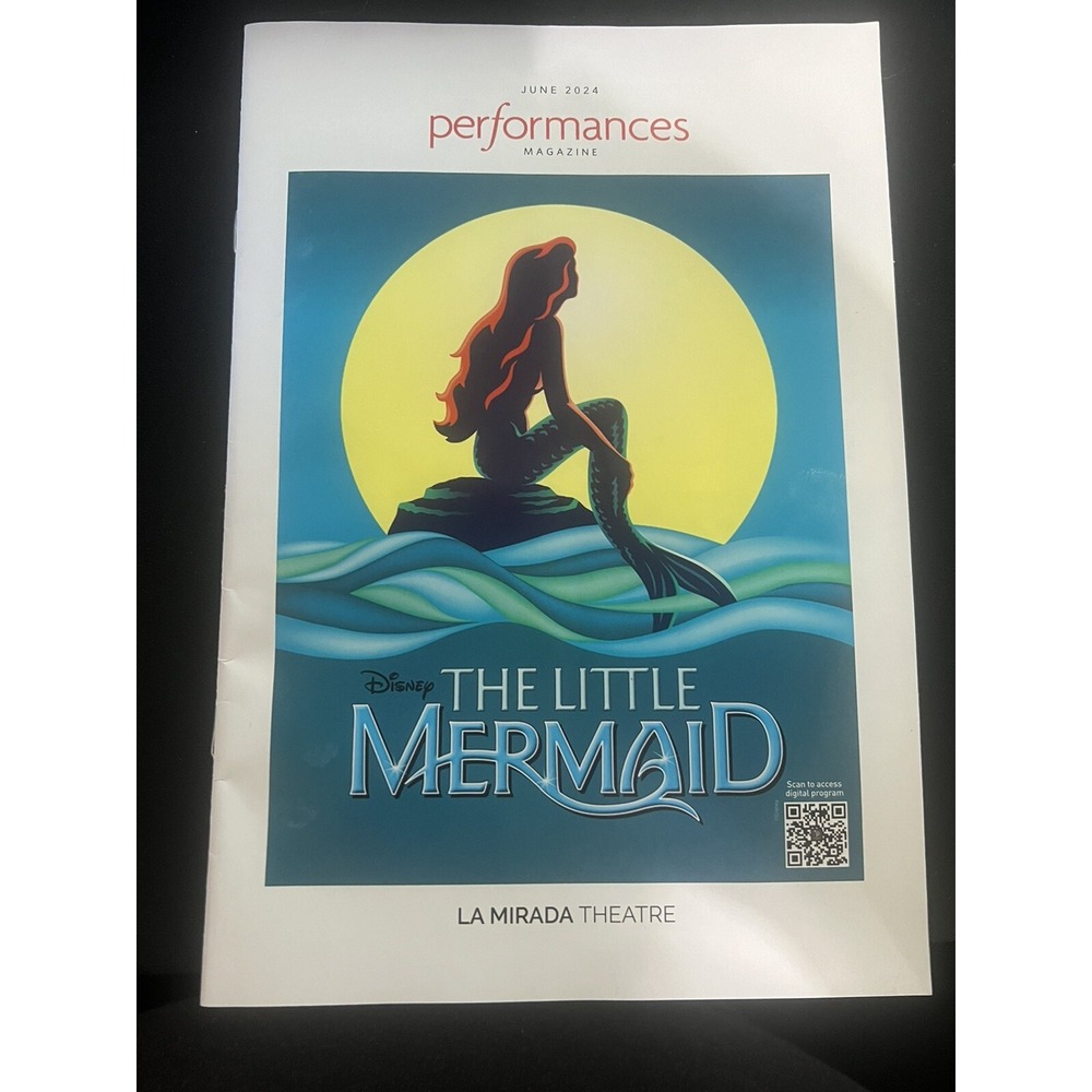 La Mirada Theatre Playbill: June 2024: The Little Mermaid